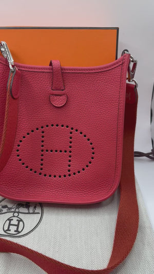 Hermes’ Evelyne Rouge Tomate 2015 TPM Palladium HW