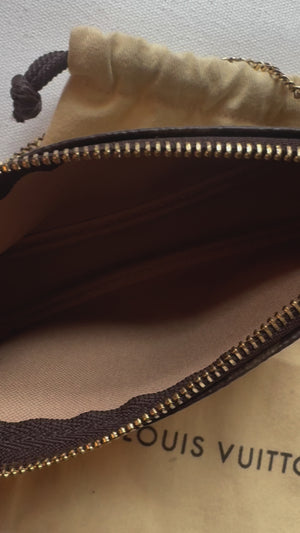 LOUIS VUITTON - PRISTINE✨Damier Ebene Mini Pochette Accessories