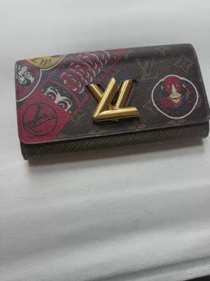 Louis Vuitton Ltd Edition Kansai Yamamoto Twist Wallet