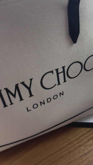 Jimmy Choo Canvas Two Tone Tote