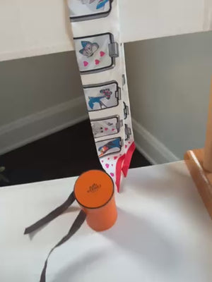 Hermes’ popular Story Twilly in White - multicolour