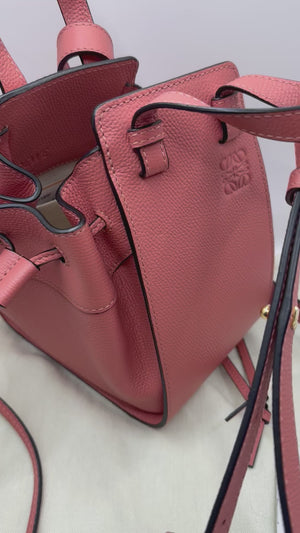 Loewe Mini Hammock Bag soft rose pink